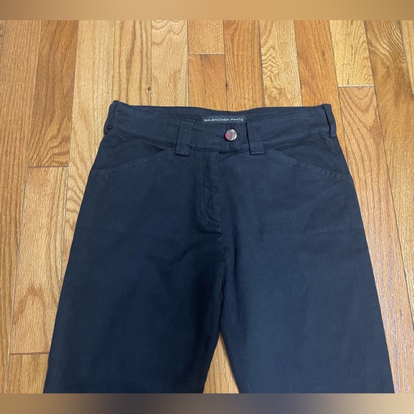 Balenciaga Vintage Black Skinny Jeans Size 0/2 - Picture 3 of 7